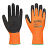 Grip 13 Latex Foam Hi-Vis Glove - Orange/Black