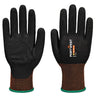 GP Grip 18 Nitrile Smooth/Sandy Glove - Black