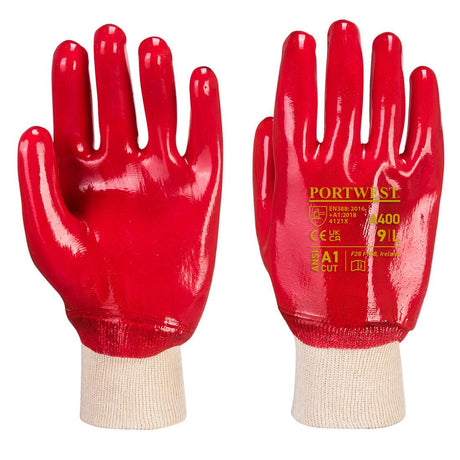 PVC Knitwrist - Red
