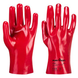 Grip 12 PVC Gauntlet 27cm - Red