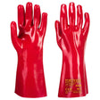 Grip 12 PVC Gauntlet 35cm - Red