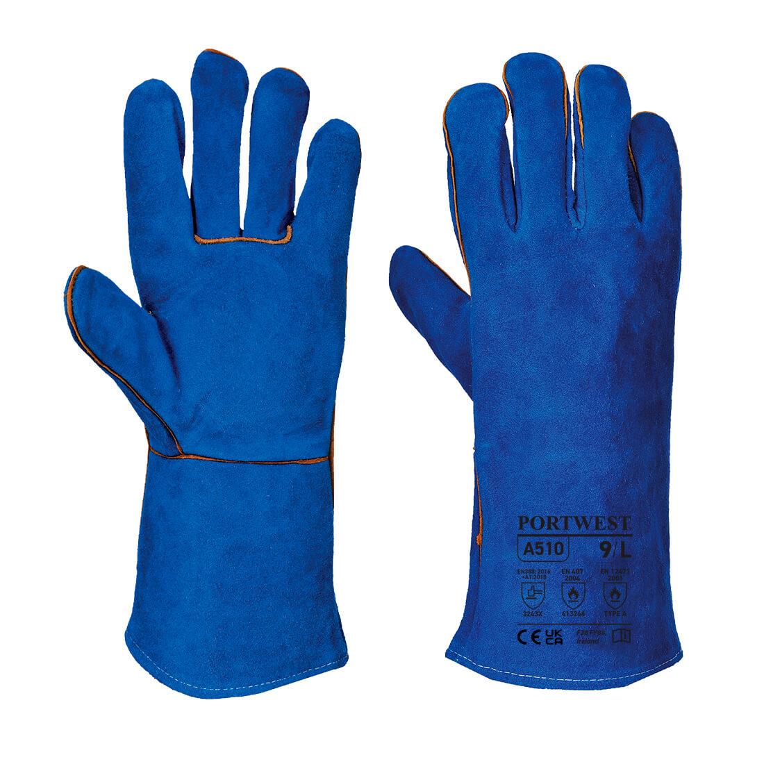 Welders Gauntlet - Blue