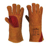 Welders 330 Split Leather Reinforced Palm Gauntlet - Brown