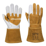 Mig Welding Gauntlet - Brown