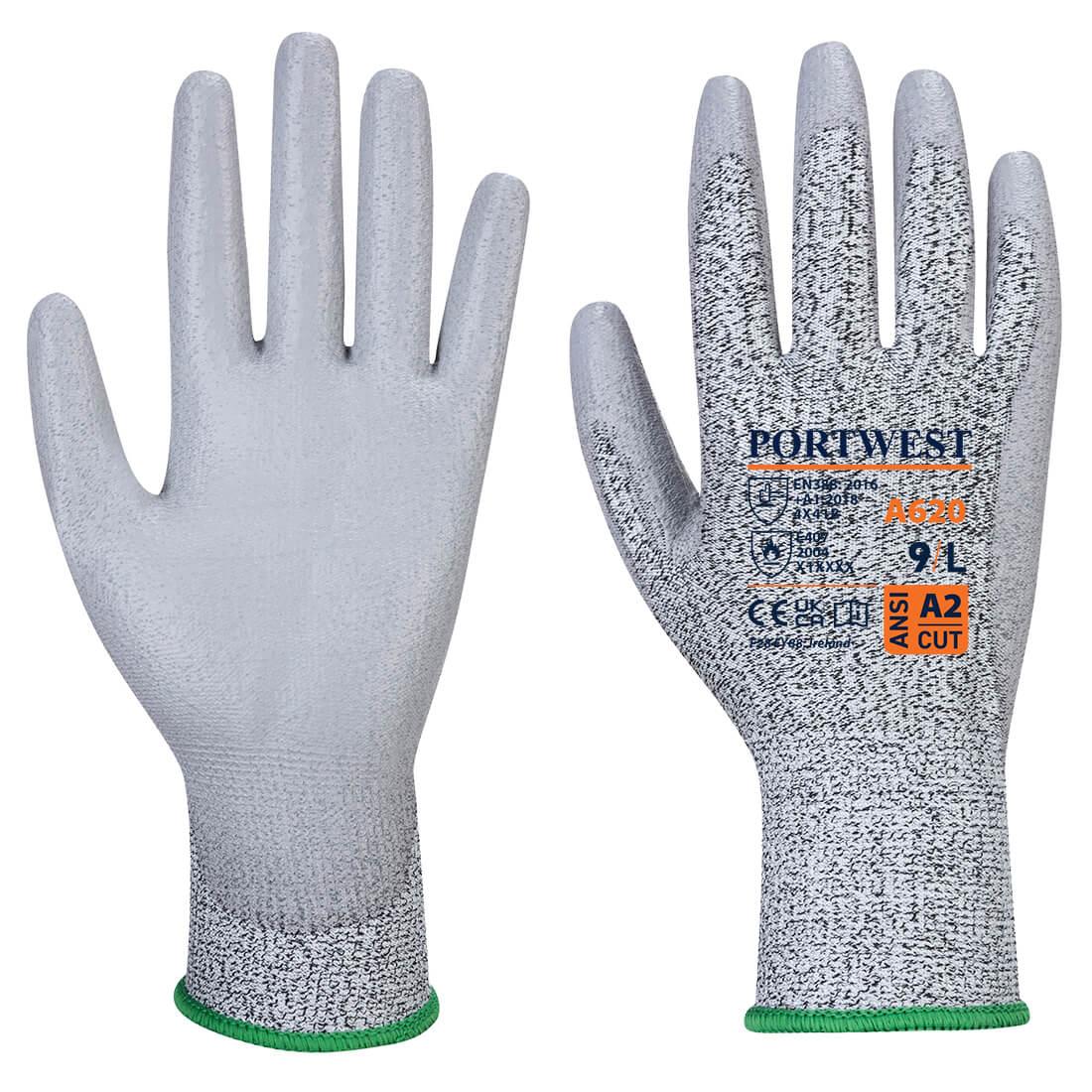 Cut B13 PU Glove - Grey