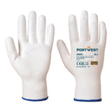 Cut B13 PU Glove - White
