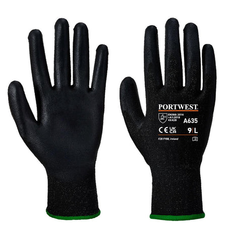 Economy Cut Glove - Black