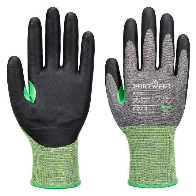 CS Cut C18 Nitrile Glove - Grey/Black