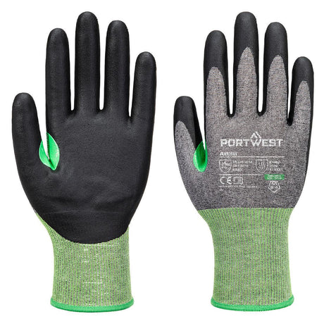 CS Cut C18 Nitrile Glove - Grey/Black