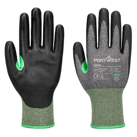 CS Cut C15 PU Glove - Grey/Black