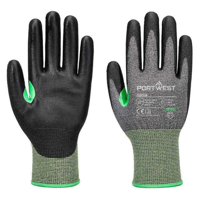 CS Cut C15 PU Glove - Grey/Black