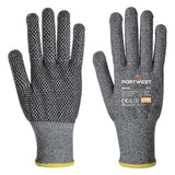 Cut D13 PVC Dot Glove - Grey