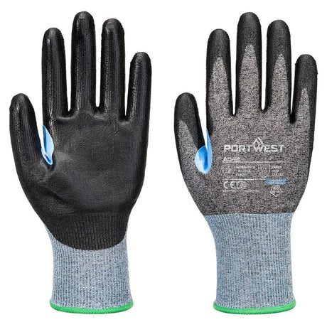 CS Cut D18 PU Glove - Grey/Black