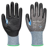 CS Cut D18 PU Glove - Grey/Black