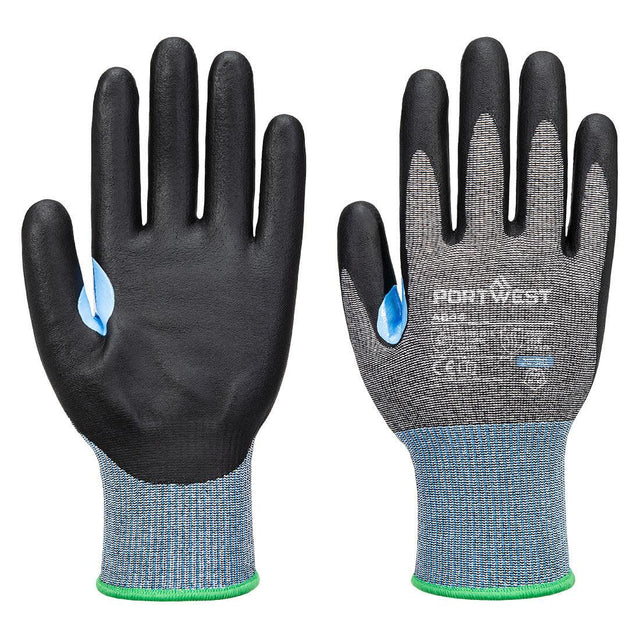 CS Cut D15 Nitrile Glove - Grey/Black