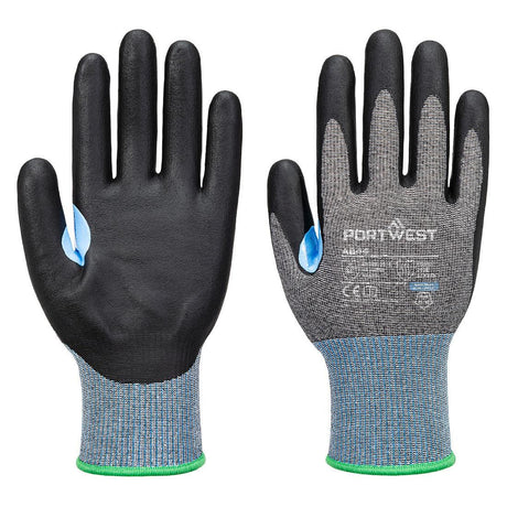 CS Cut D15 Nitrile Glove - Grey/Black