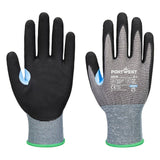 CS Cut D21 Nitrile Glove - Grey/Black