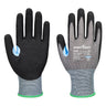 CS Cut D21 Nitrile Glove - Grey/Black