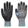 CS Cut D21 PU Glove - Grey/Black