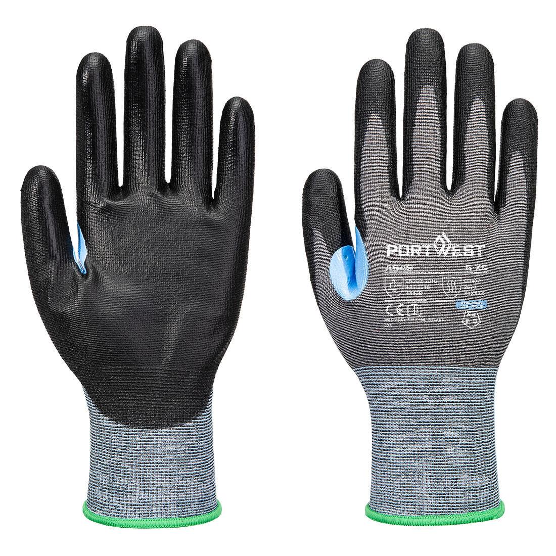 CS Cut D21 PU Glove - Grey/Black