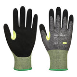 CS Cut E15 Nitrile Glove - Grey/Black