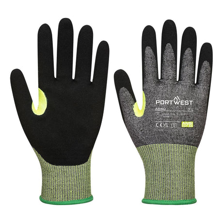 CS Cut E15 Nitrile Glove - Grey/Black