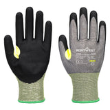 CS Cut E21 Nitrile Glove - Grey/Black