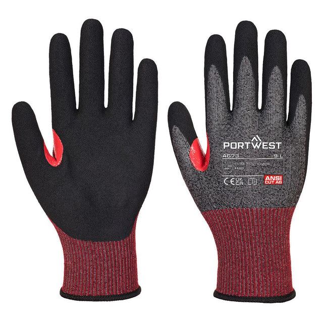 CS Cut F18 Nitrile Glove - Black