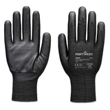 Cut F21 Nitrile Tungsten Glove A9 - Black
