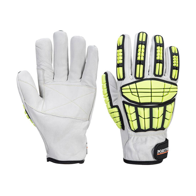 Impact F135 Cow Leather Lined Glove - Grey