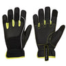 PW3 Mechanic 540 PU Reinforced Palm Glove - Black/Yellow