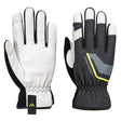 Stretch Utility Leather Glove - Black