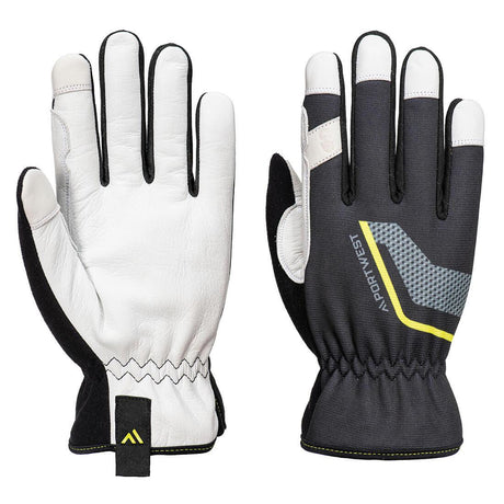 Mechanic 110 Leather Palm Glove - Black