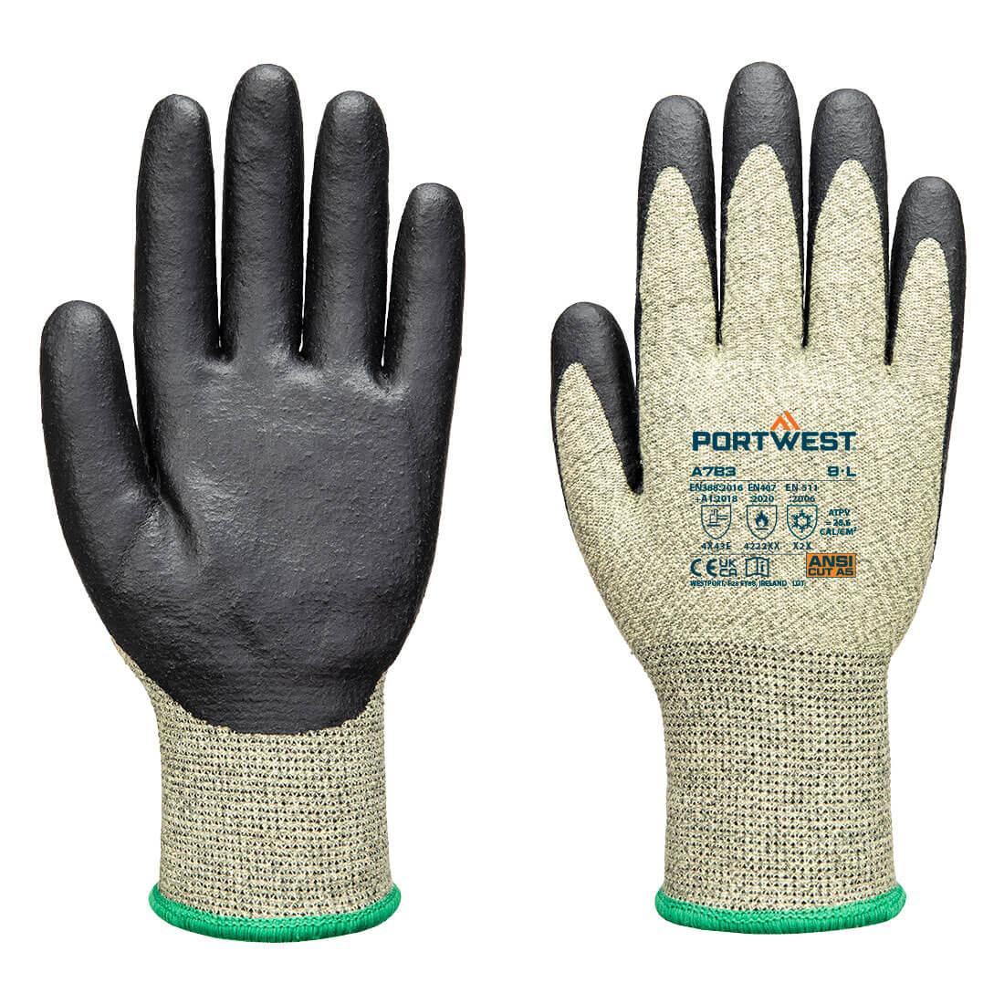 Arc Cut F13 Level 3 Glove - Green/Black