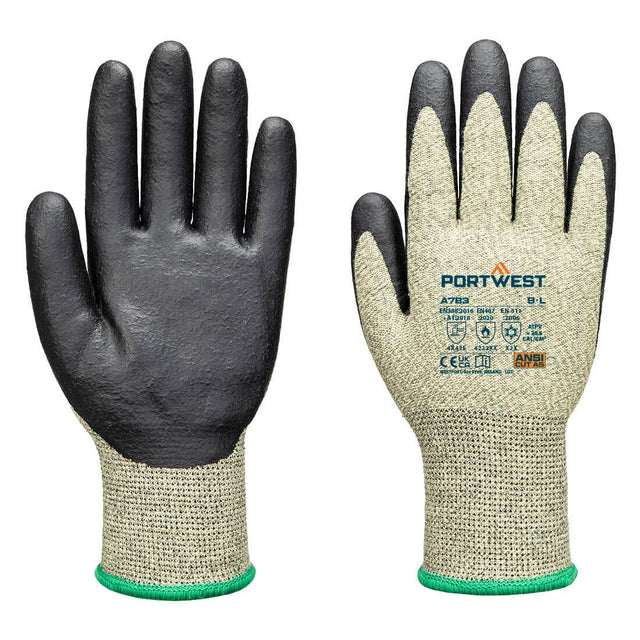 Arc Cut F13 Level 3 Glove - Green/Black
