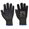 Anti-Vibration 10 Rubber Chloroprene Glove - Black