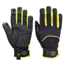 Needle Resistant F350 Mechanical Glove - Black/Yellow