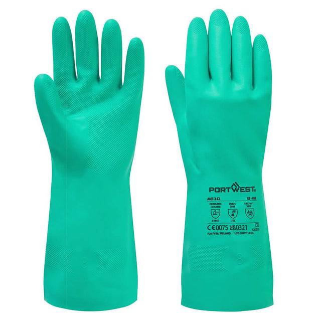 Chem 320 Nitrile Gauntlet - Green