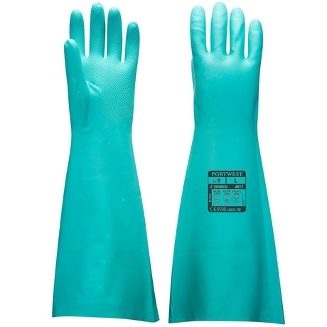 Chem 480 Nitrile Extended Gauntlet - Green