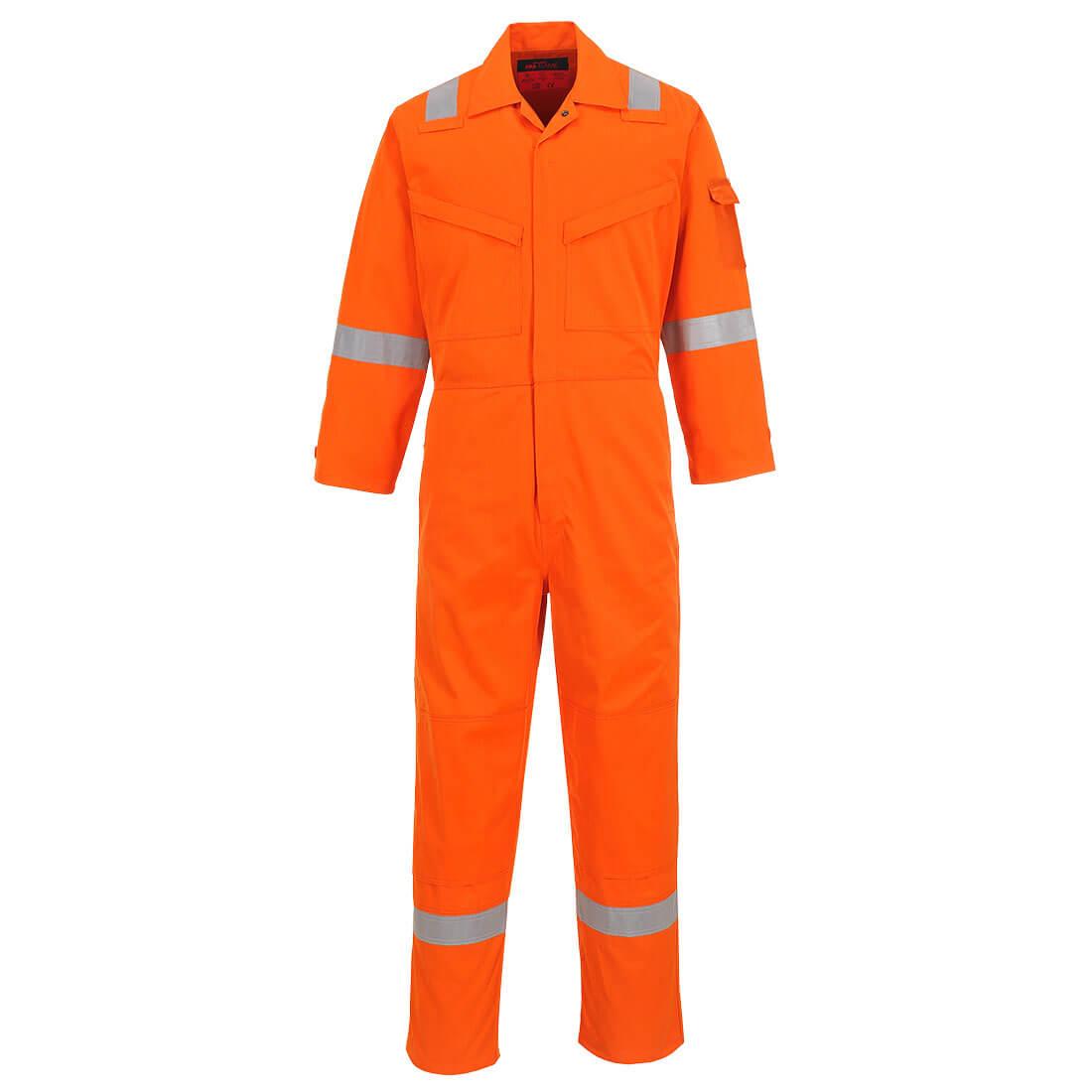Araflame Silver Coverall - Orange
