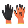 Cold 10 Nitrile Sandy Liquid Repellent Glove - Orange/Black