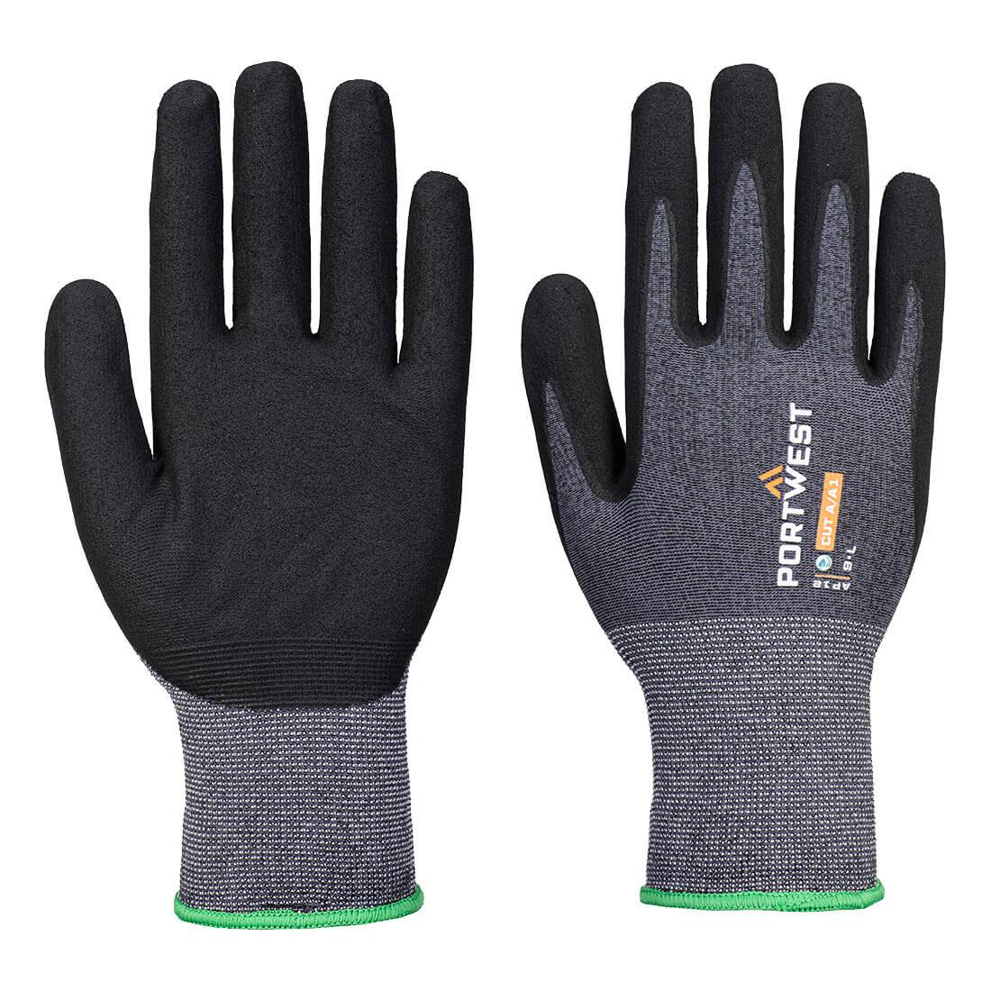 SG Grip 15 Eco Nitrile Glove (Pk12) - Grey/Black