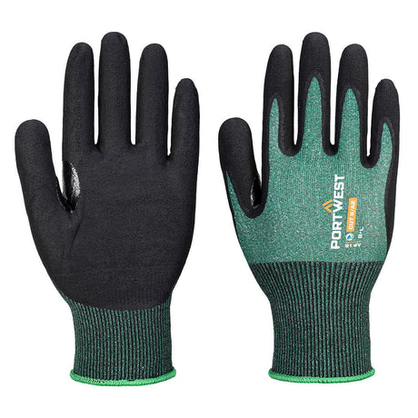 SG Cut B18 Nitrile Glove - Green/Black