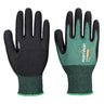 SG Cut B18 Nitrile Glove - Green/Black
