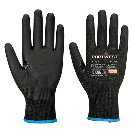 LR15 Nitrile Foam Touchscreen Glove (Pk 12) - Black