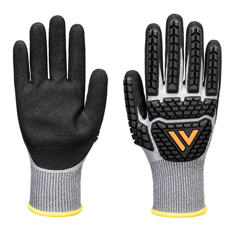 Impact F13 Nitrile Foam TPR Waterproof Glove - Grey/Black