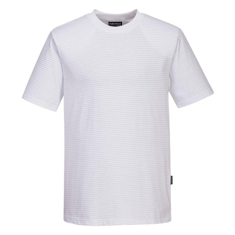 Anti-Static ESD T-Shirt S/S - White