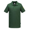 Anti-Static ESD Polo Shirt S/S - Forest Green