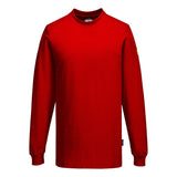 Anti-Static ESD T-Shirt L/S - Deep Red