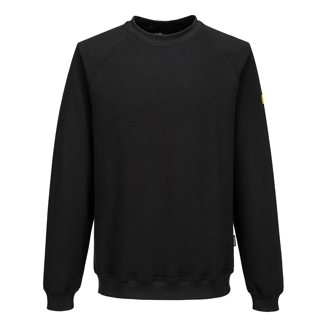 Anti-Static ESD Sweatshirt - Black